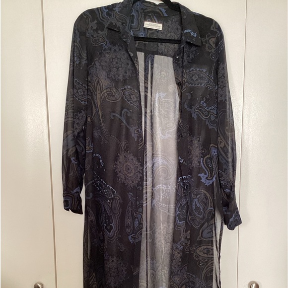 Sheer Zara Dress/coat - Picture 2 of 3